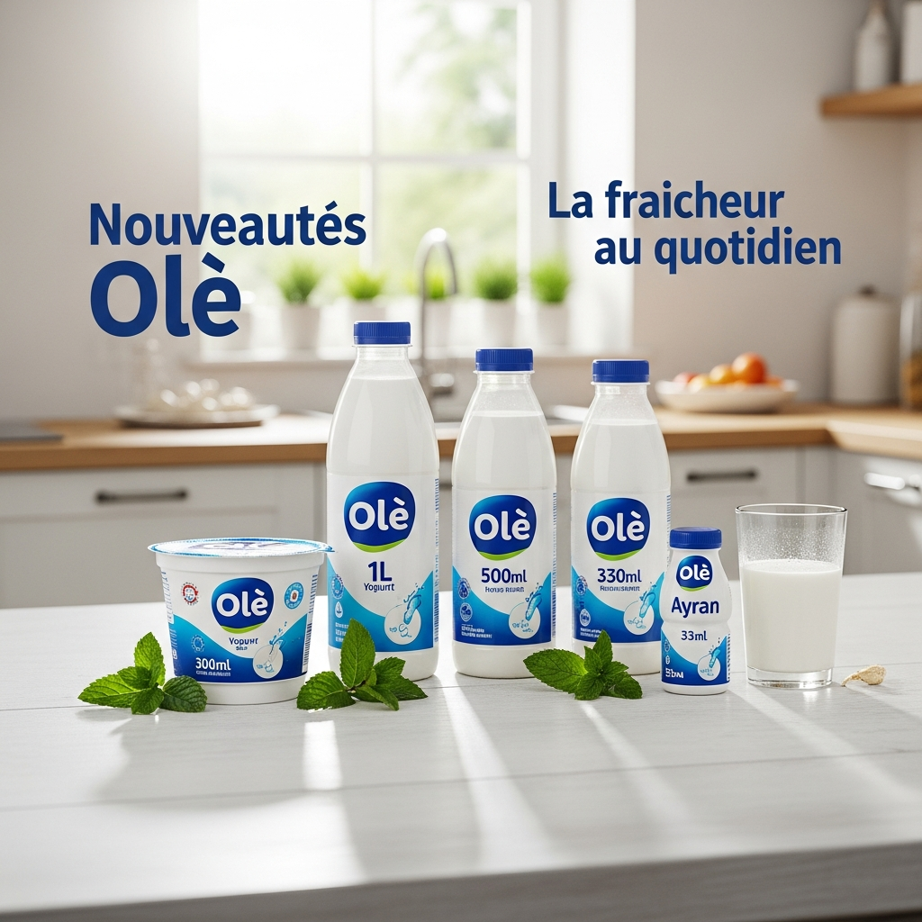 Nouveautés Olé - produits laitiers