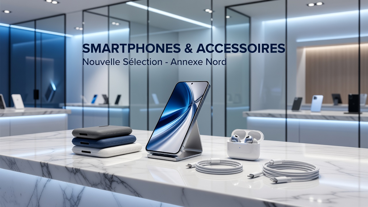 Smartphones et accessoires - Annexe Nord
